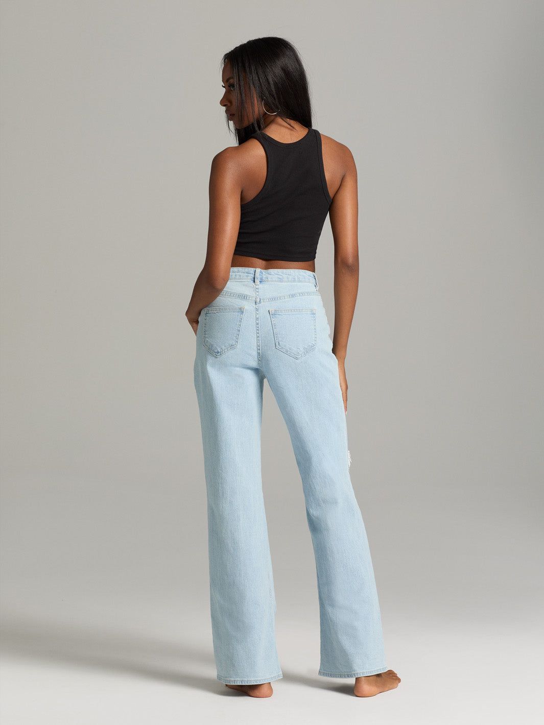 Wide Leg Jeans sold by Lord & Taylor product image thumbnail 3
