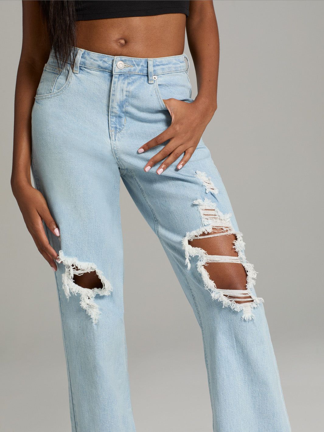 Wide Leg Jeans sold by Lord & Taylor product image thumbnail 4