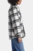 Zip Front Raglan Zip Shacket With Fur Collar sold by Lord & Taylor