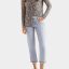 Audrey Pull-On Side Slit Embroidered Jeans sold by Lord & Taylor product image thumbnail 4