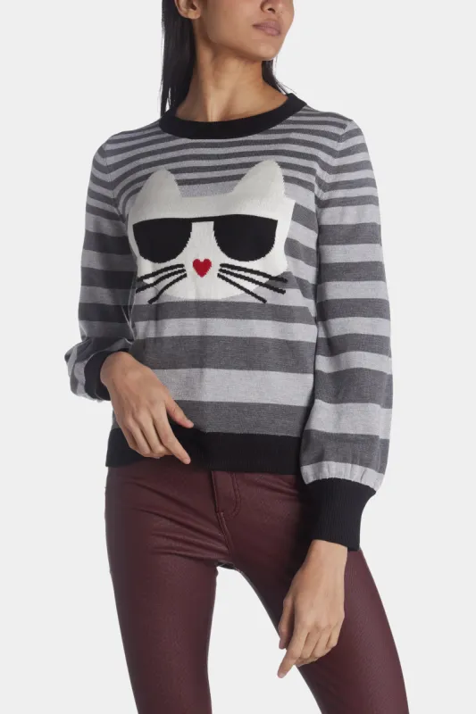Choup Stripe Sweater sold by Lord & Taylor