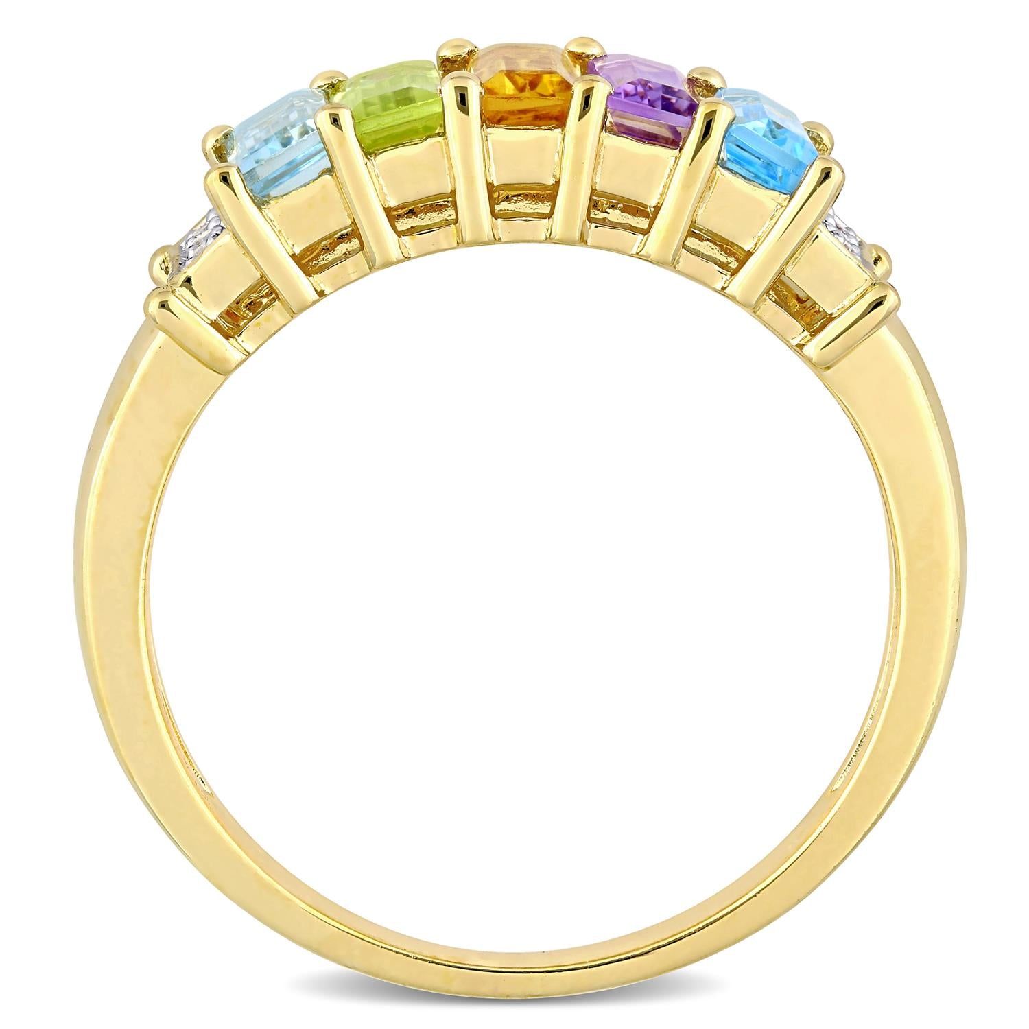 Multi-Gemstone Ring sold by Lord & Taylor product image thumbnail 3