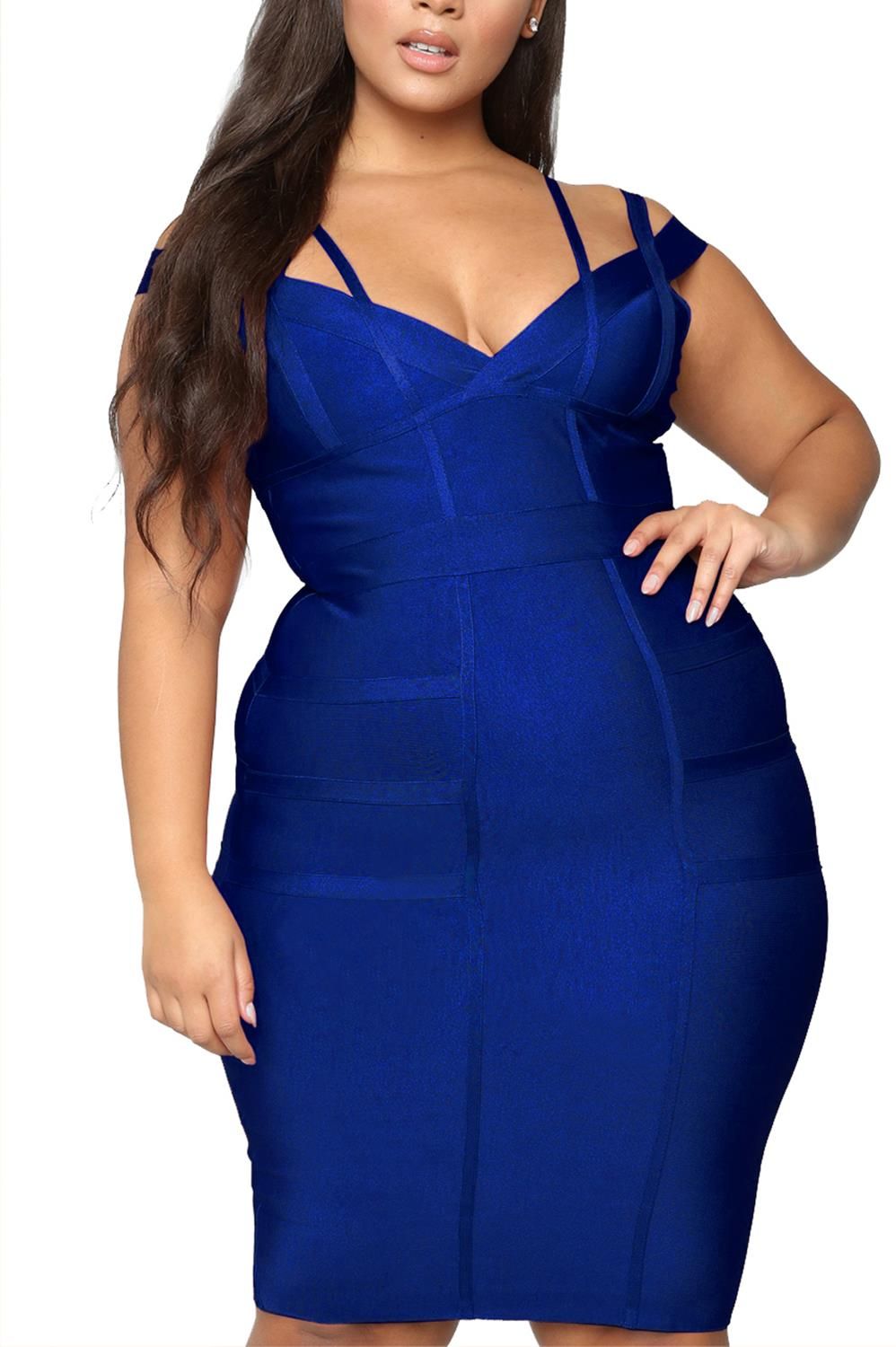 Multi-Strap Bodice Bodycon Bandage Dress sold by Lord & Taylor product image thumbnail 27
