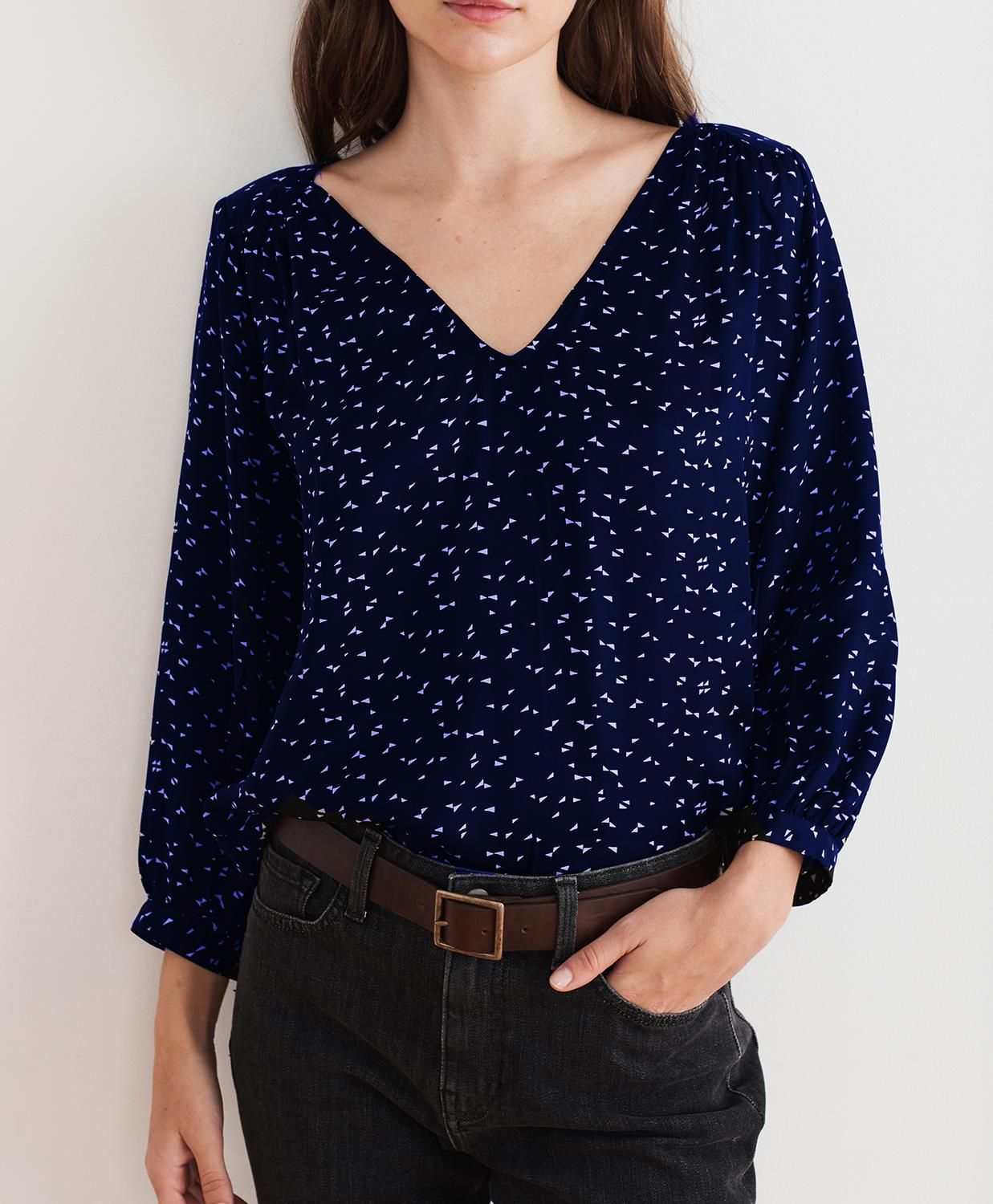 Krista Long Sleeve Knit Top sold by Lord & Taylor