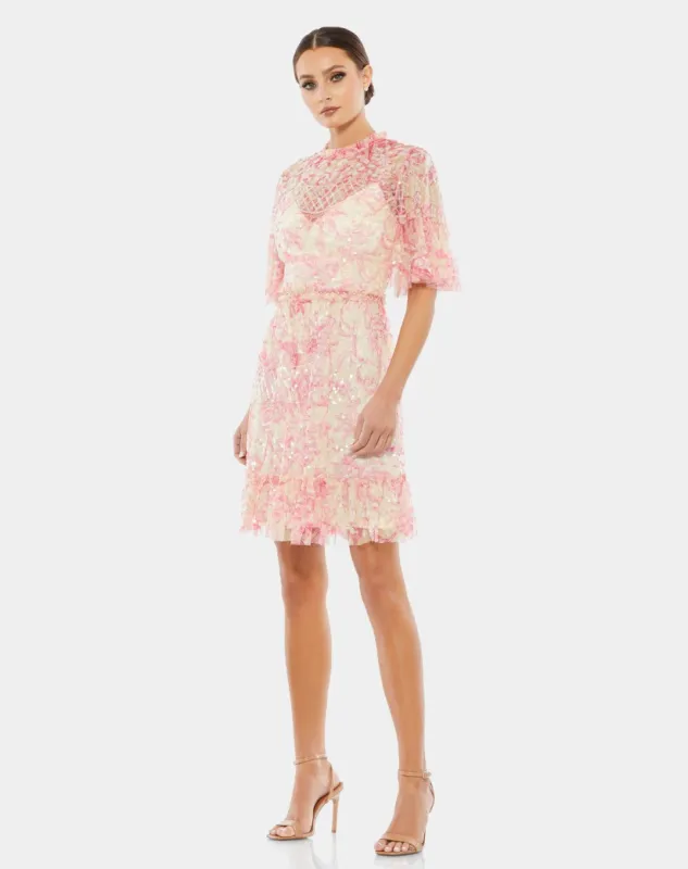 Flounce Sleeve Dress sold by Lord & Taylor