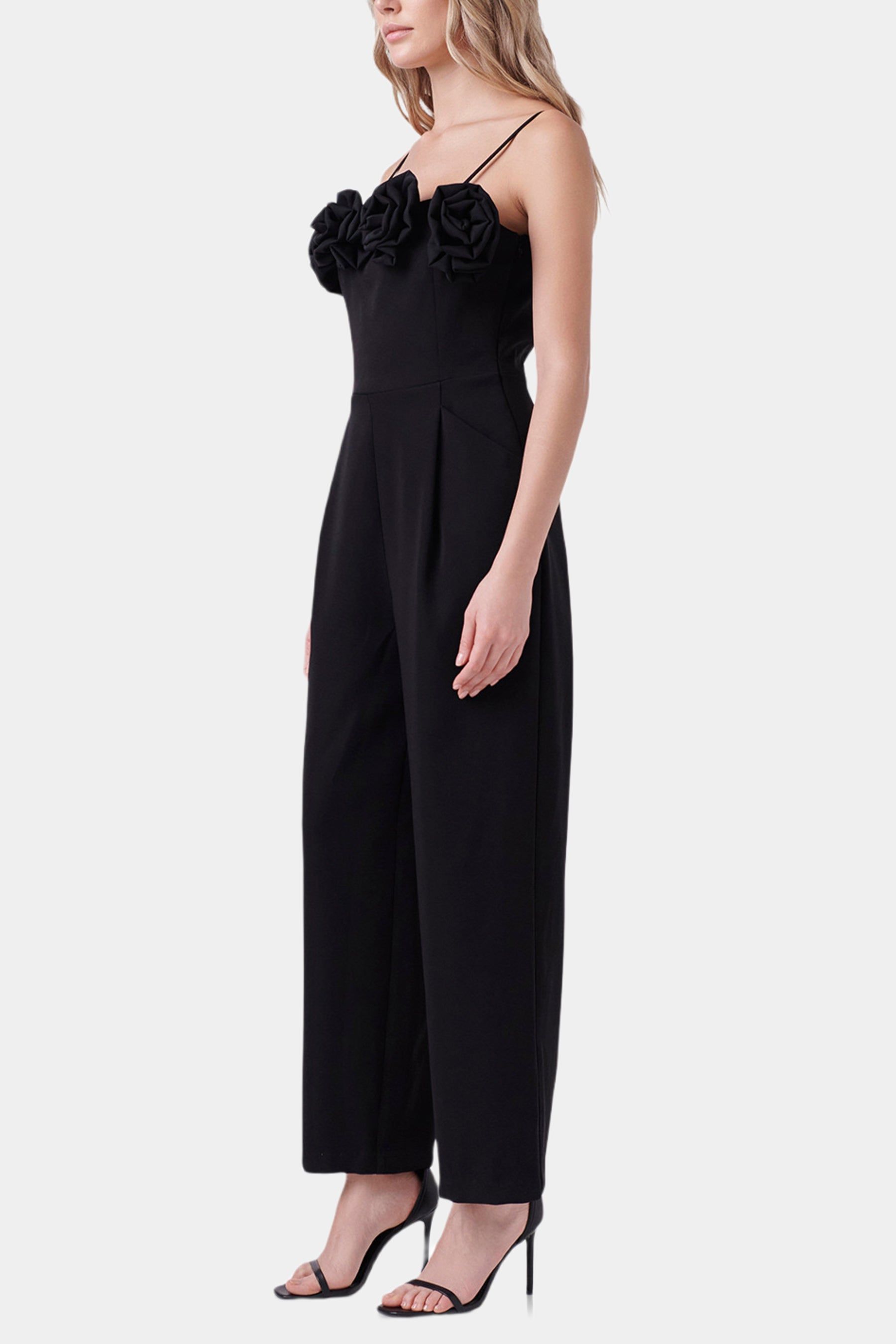 Flower Trim Jumpsuit sold by Lord & Taylor product image thumbnail 3