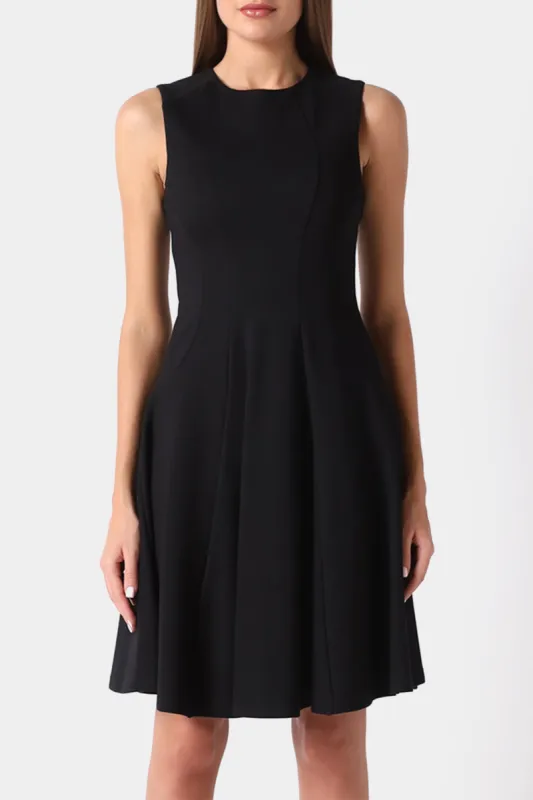 Pleated A-Line Curve Dress sold by Lord & Taylor