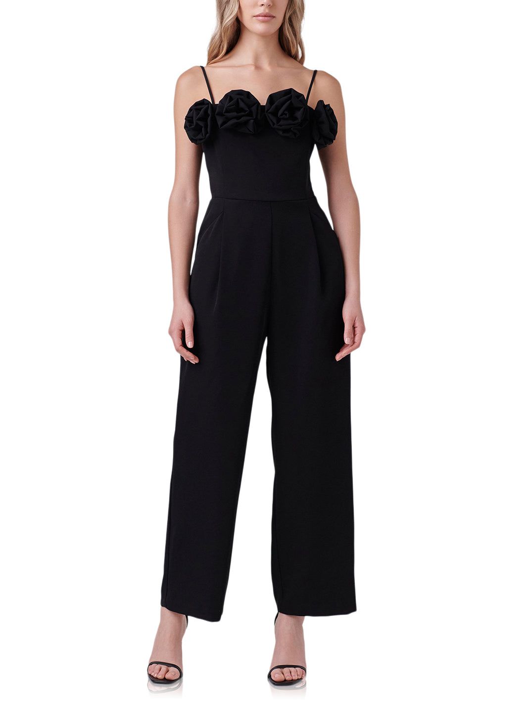 Flower Trim Jumpsuit sold by Lord & Taylor product image thumbnail 6