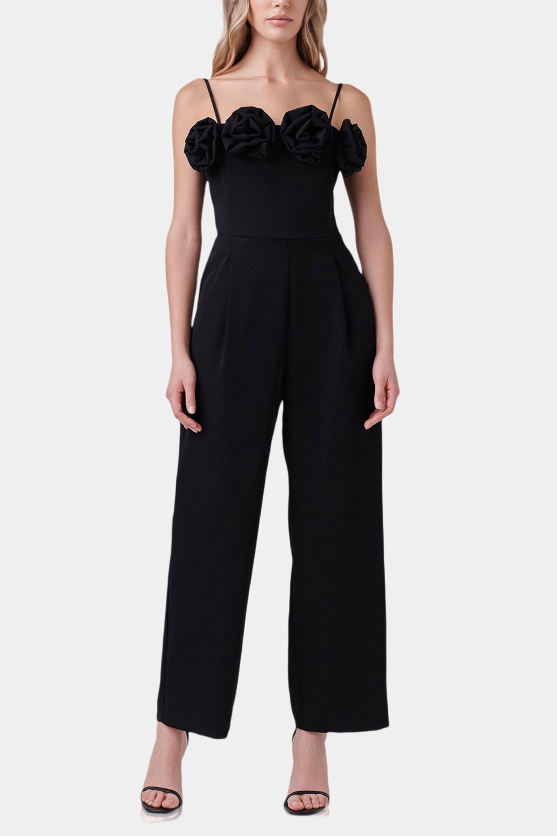 Flower Trim Jumpsuit sold by Lord & Taylor