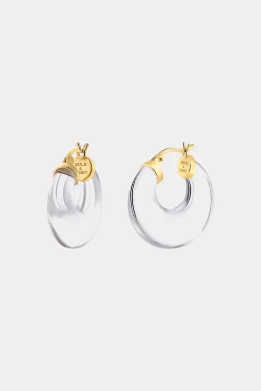 Chunky Graduated Hoops sold by Lord & Taylor