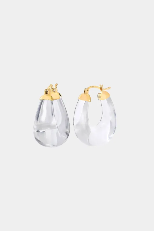 Chunky Bucket Hoops sold by Lord & Taylor