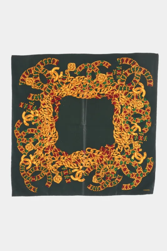 Border Print Silk Scarf sold by Lord & Taylor