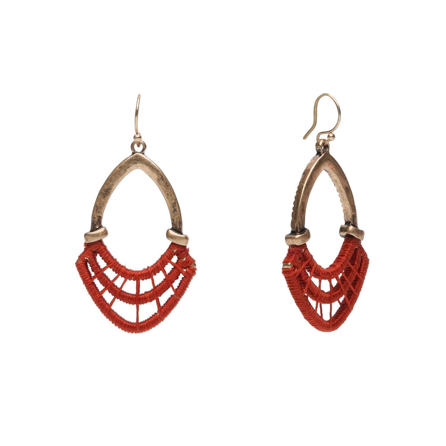 Thread Wrapped Drop Earrings sold by Lord & Taylor