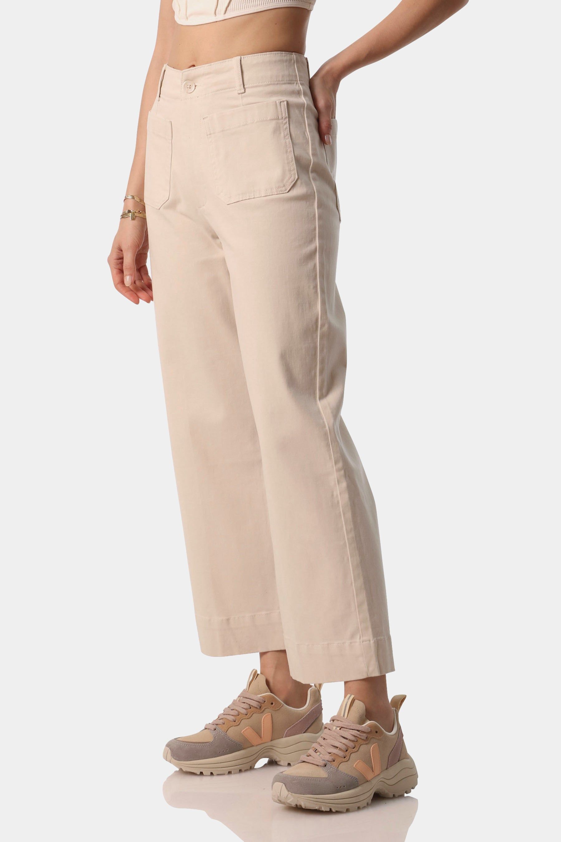 Patch Pocket Wide Leg Pants sold by Lord & Taylor product image thumbnail 6