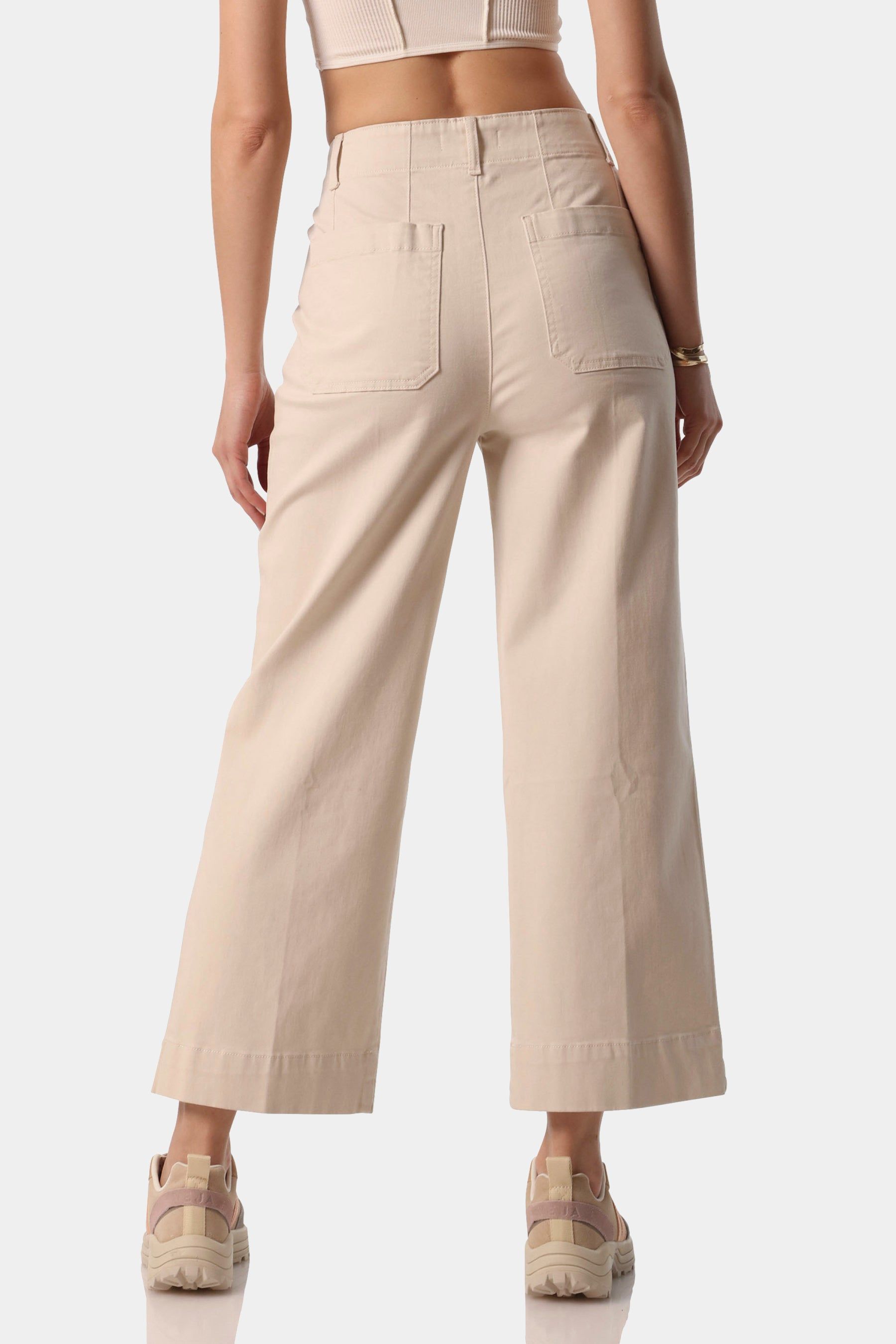 Patch Pocket Wide Leg Pants sold by Lord & Taylor product image thumbnail 7