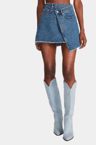 Kyla Denim Mini Skirt sold by Lord & Taylor