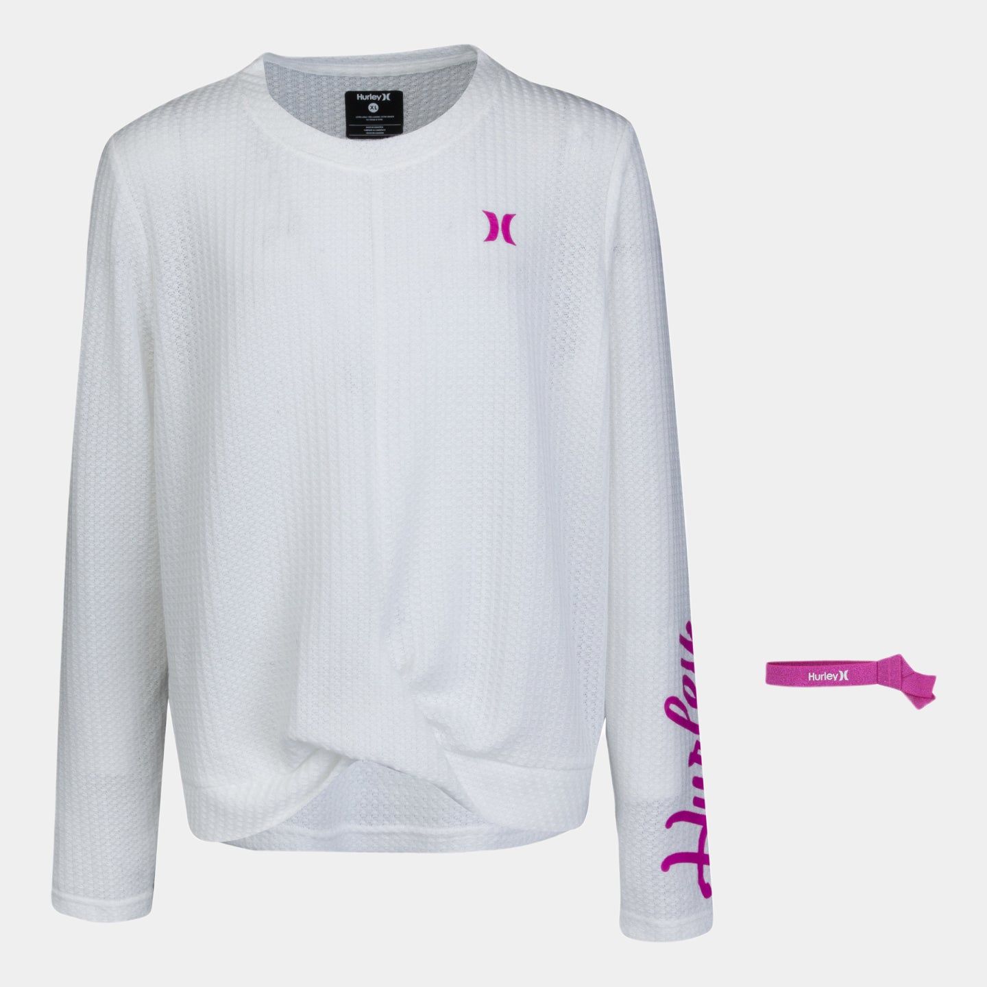 Girls Long Sleeve Chunky Thermal T-Shirt sold by Lord & Taylor