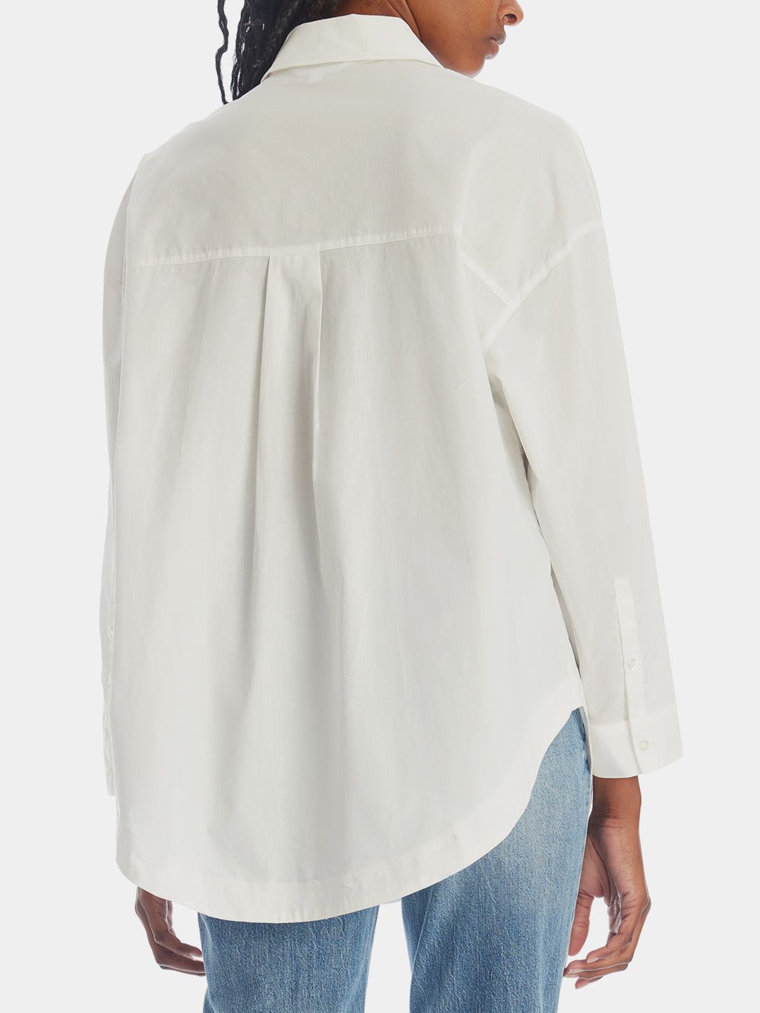 Poppy Oversized Collared Shirt sold by Lord & Taylor product image thumbnail 5