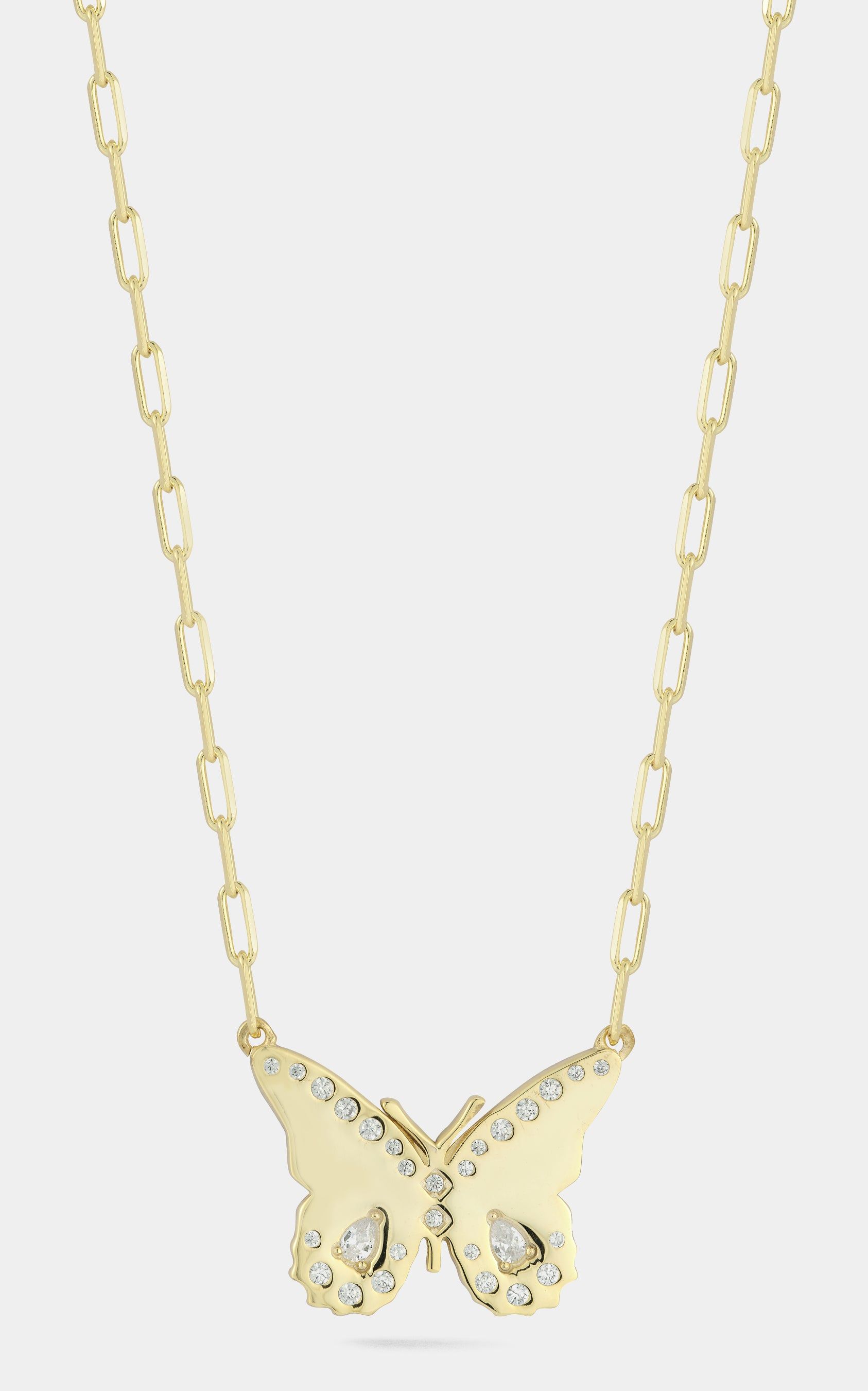 Sterling Butterfly Necklace sold by Lord & Taylor product image thumbnail 2