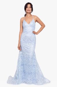 Long Mermaid Lace Dress sold by Lord & Taylor