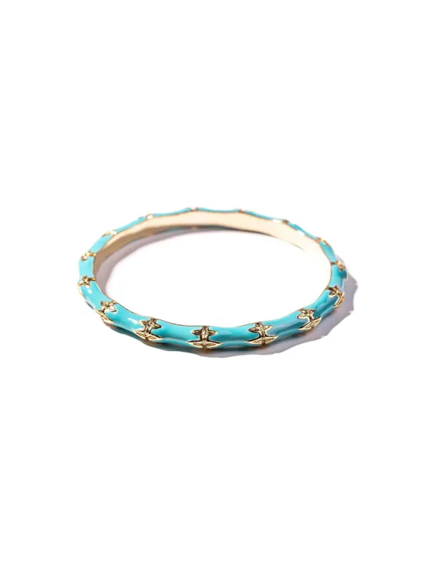 Turquoise Bamboo Bangle sold by Lord & Taylor