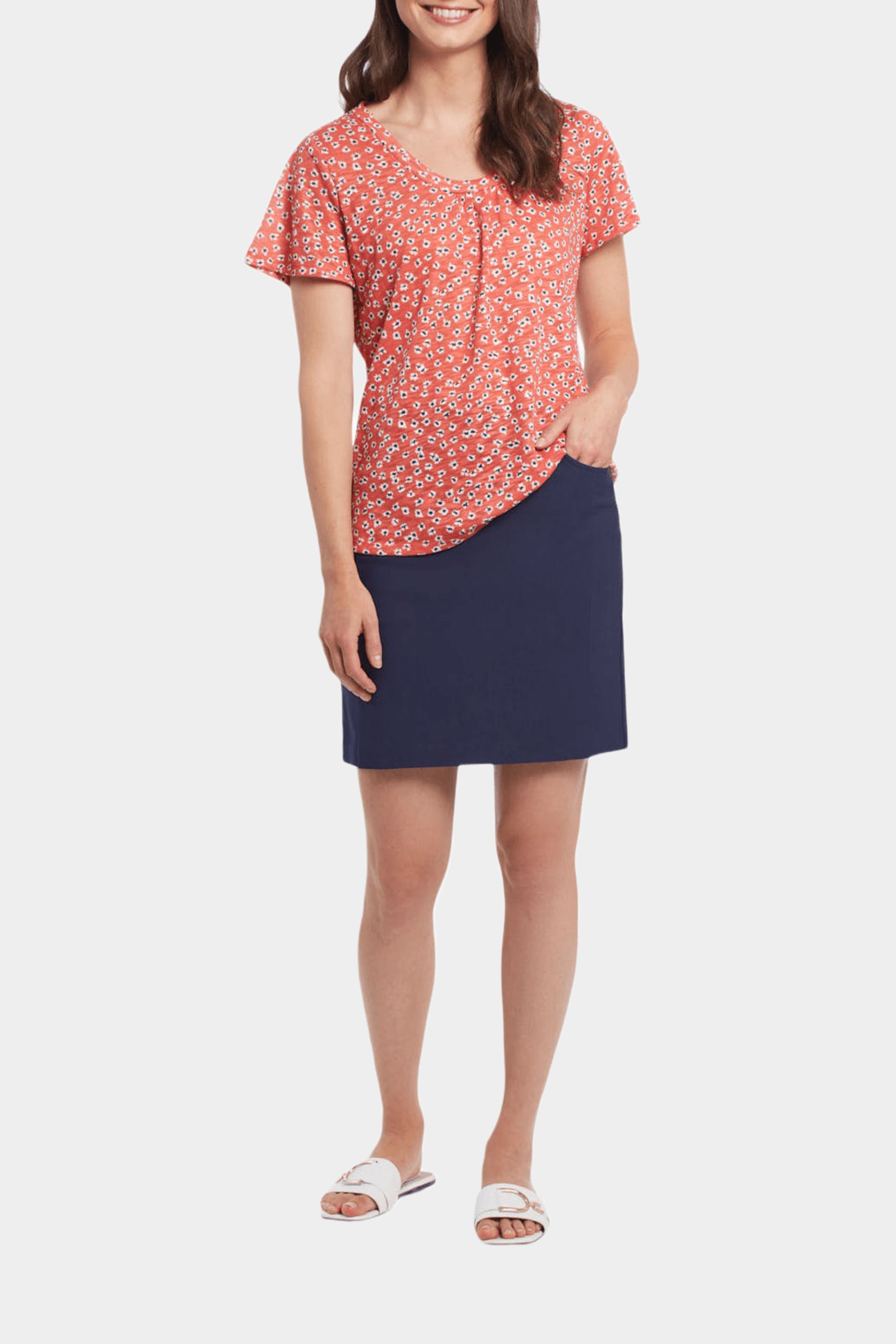 Pull On Skort sold by Lord & Taylor product image thumbnail 5