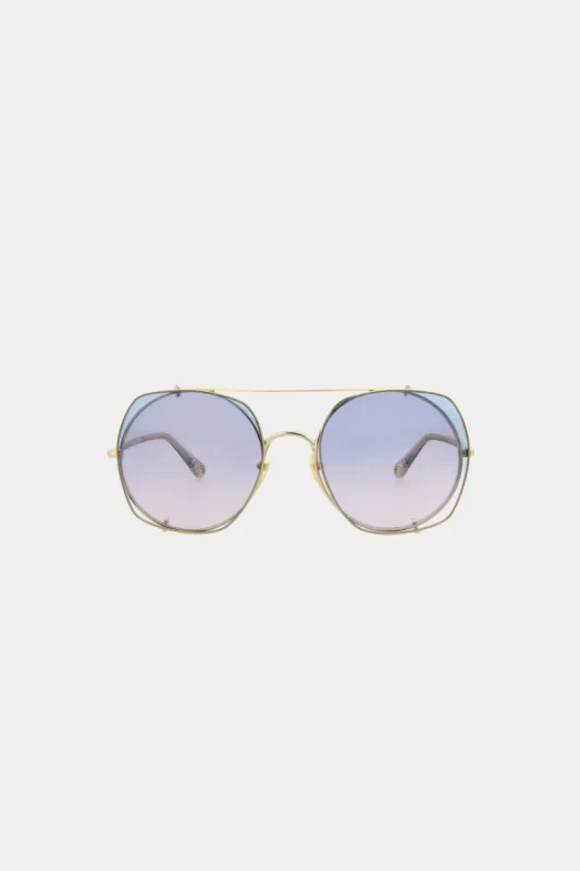Square Metal Rim Sunglasses sold by Lord & Taylor