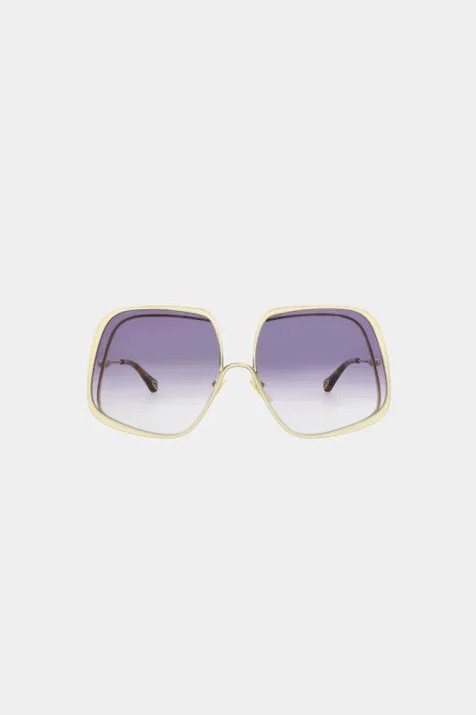 Oversized Novelty Square Sunglasses sold by Lord & Taylor