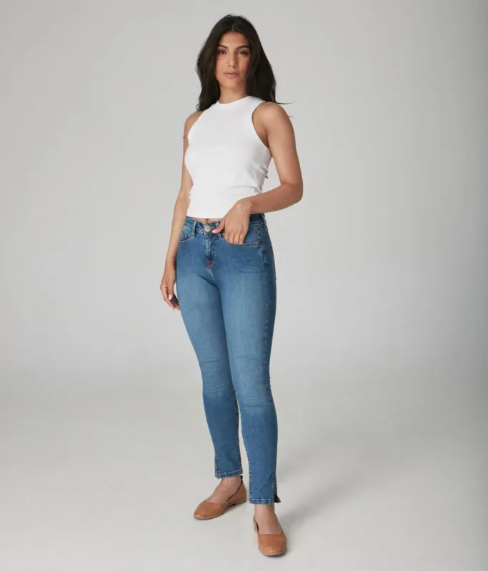 Blair Mid-Rise Skinny Jeans made by Lord & Taylor