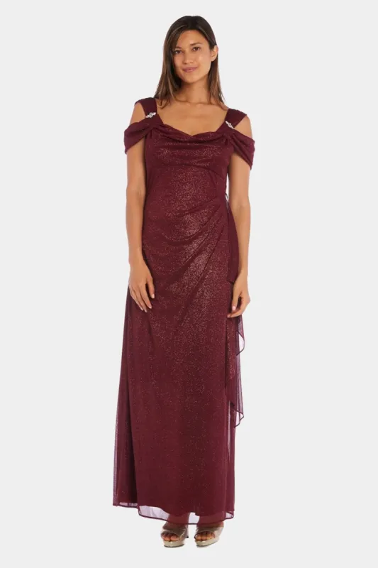 Long Empire Waist Chiffon Gown sold by Lord & Taylor