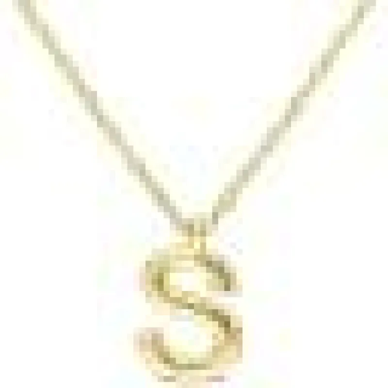 Initial S Necklace sold by Lord & Taylor