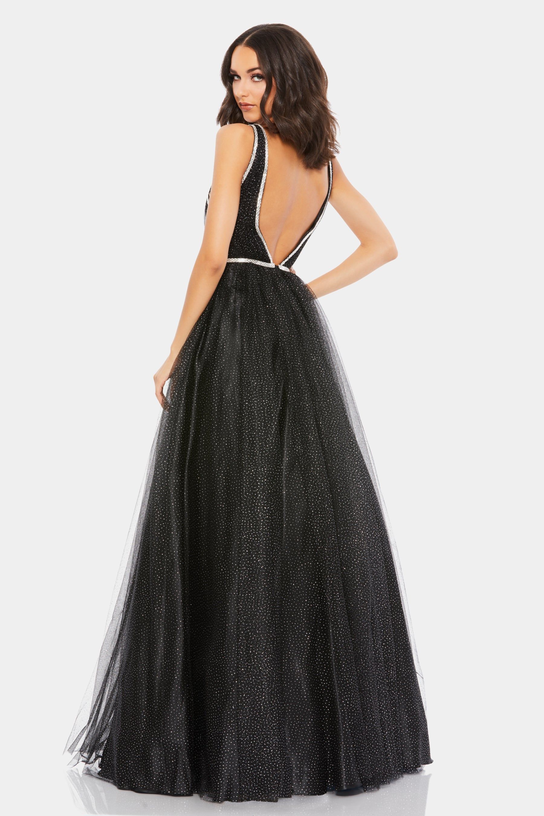 Rhinestone Detailed Tulle Ball Gown sold by Lord & Taylor