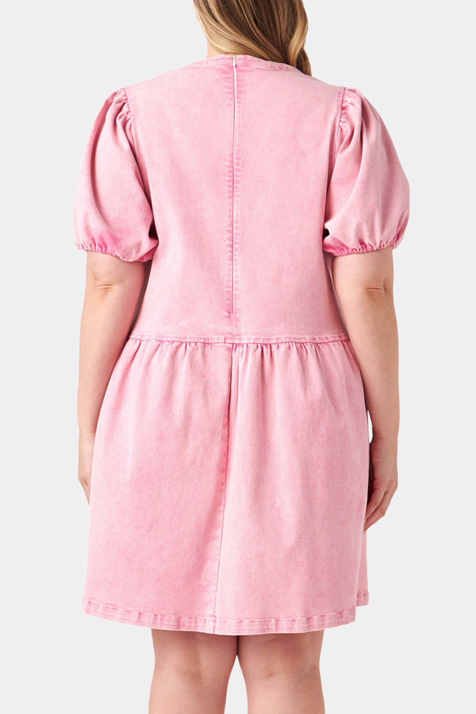 Stretch Denim Mini Dress sold by Lord & Taylor product image thumbnail 3