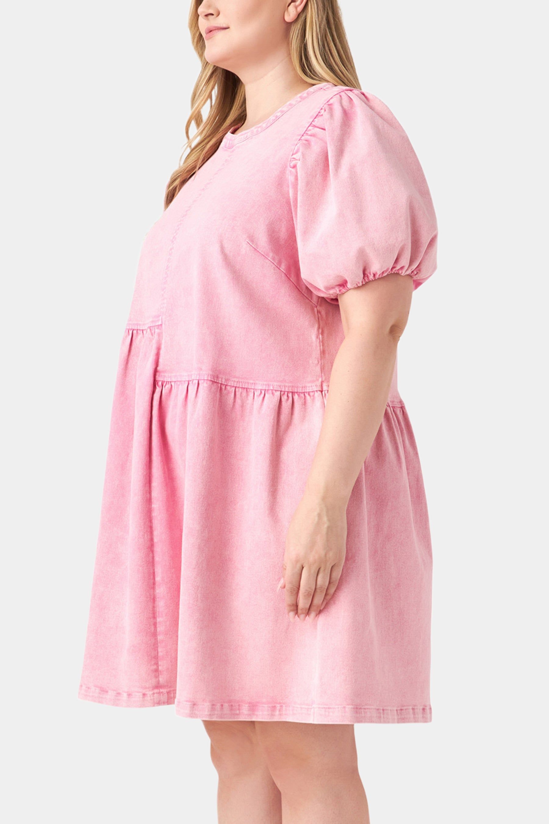 Stretch Denim Mini Dress sold by Lord & Taylor product image thumbnail 2