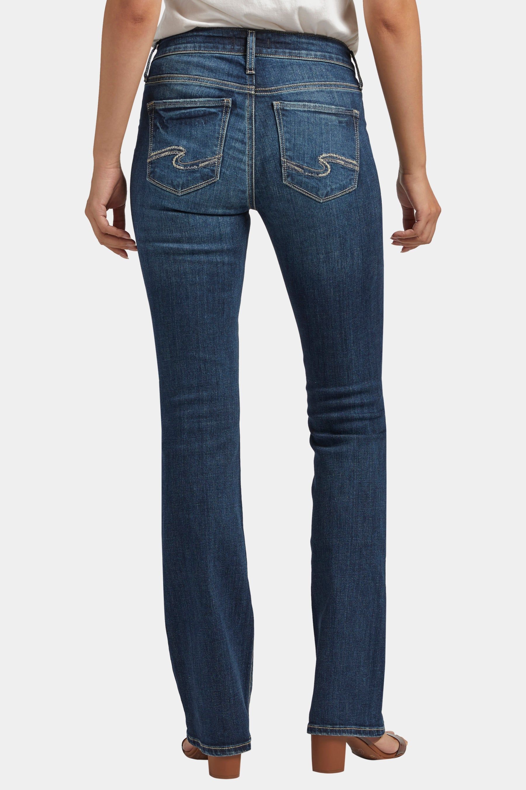 Mid-Rise Slim Bootcut Jeans sold by Lord & Taylor product image thumbnail 4