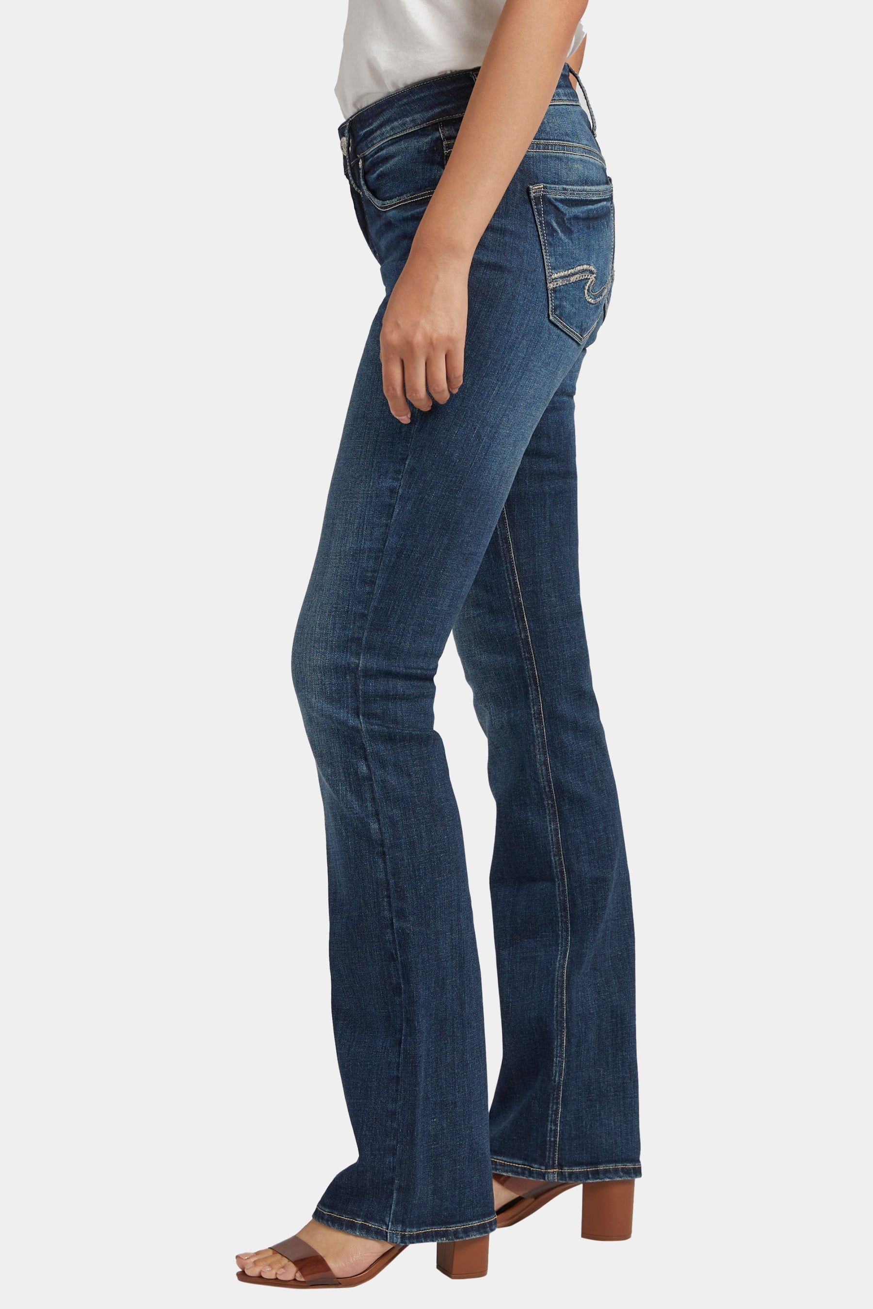 Mid-Rise Slim Bootcut Jeans sold by Lord & Taylor product image thumbnail 3