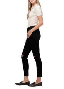 Mid Rise Distressed Crop Skinny Jean sold by Lord & Taylor