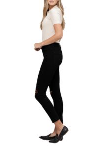 Mid Rise Distressed Crop Skinny Jean sold by Lord & Taylor