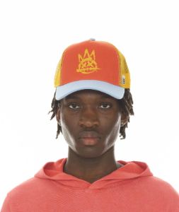 Brushed Logo Mesh Trucker Hat sold by Lord & Taylor