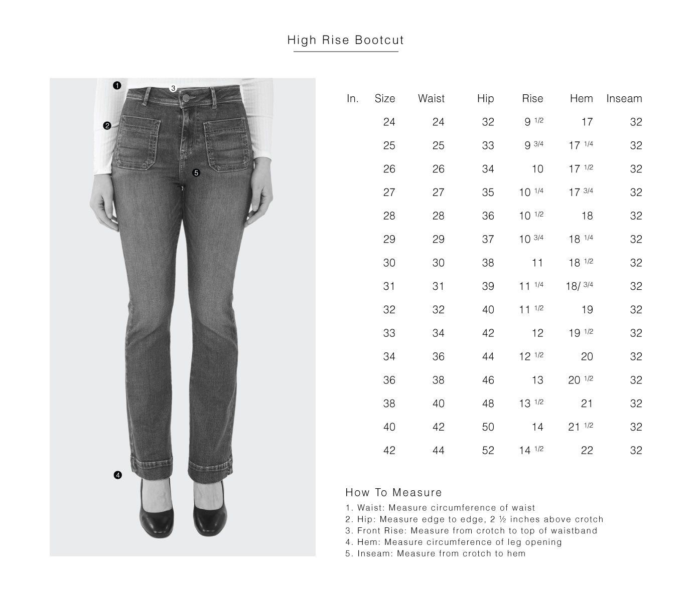 Lola High Rise Bootcut Jeans sold by Lord & Taylor product image thumbnail 5
