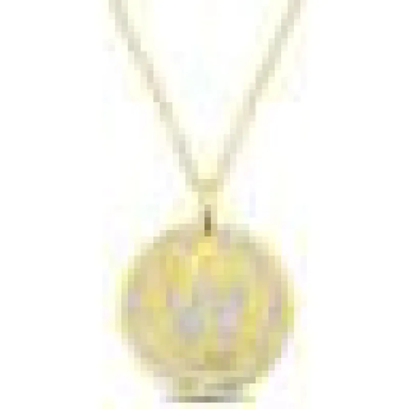 Initial W Diamond Accent Circle Necklace sold by Lord & Taylor