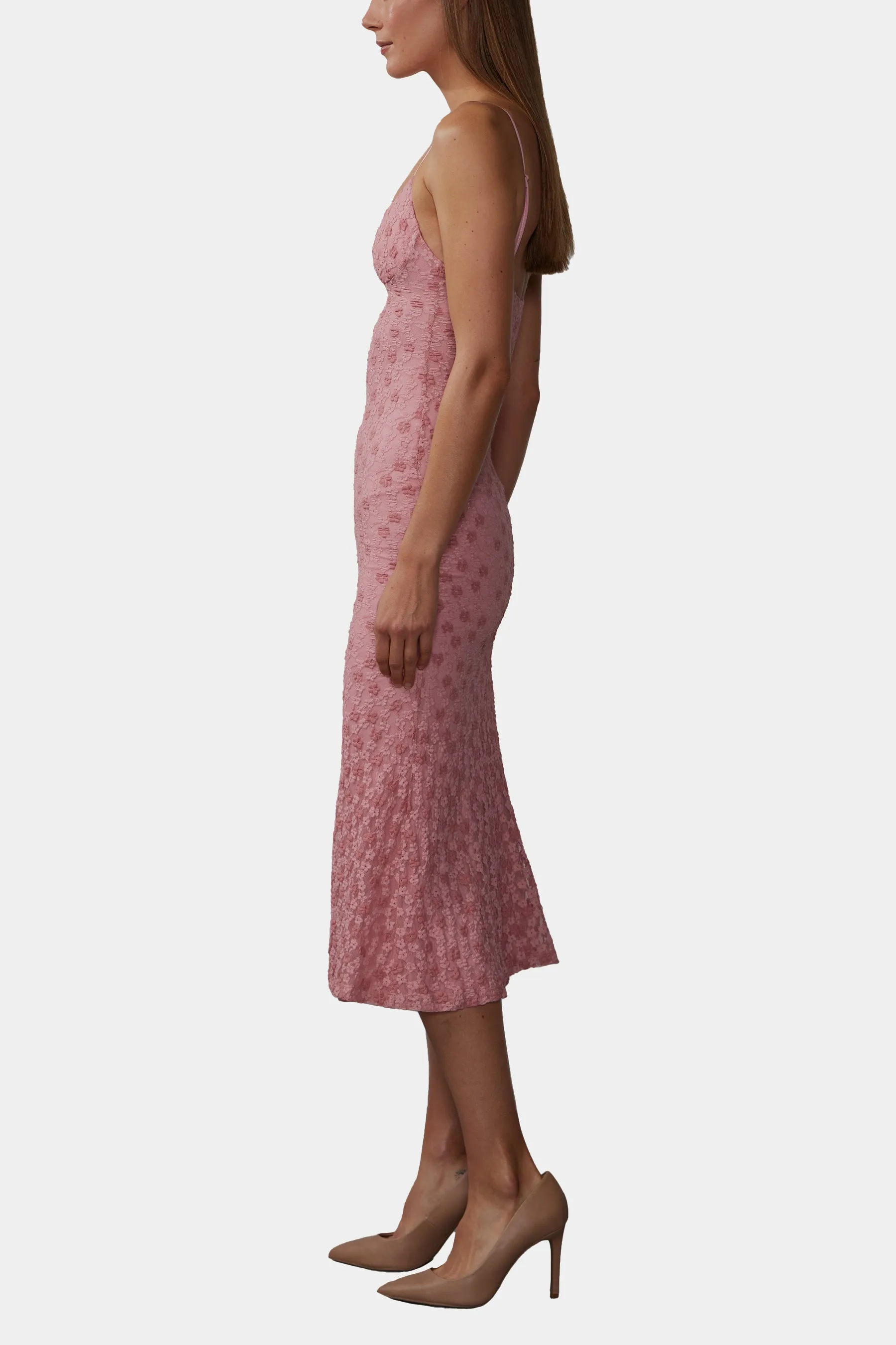 Kiali Mesh Midi Dress sold by Lord & Taylor product image thumbnail 3