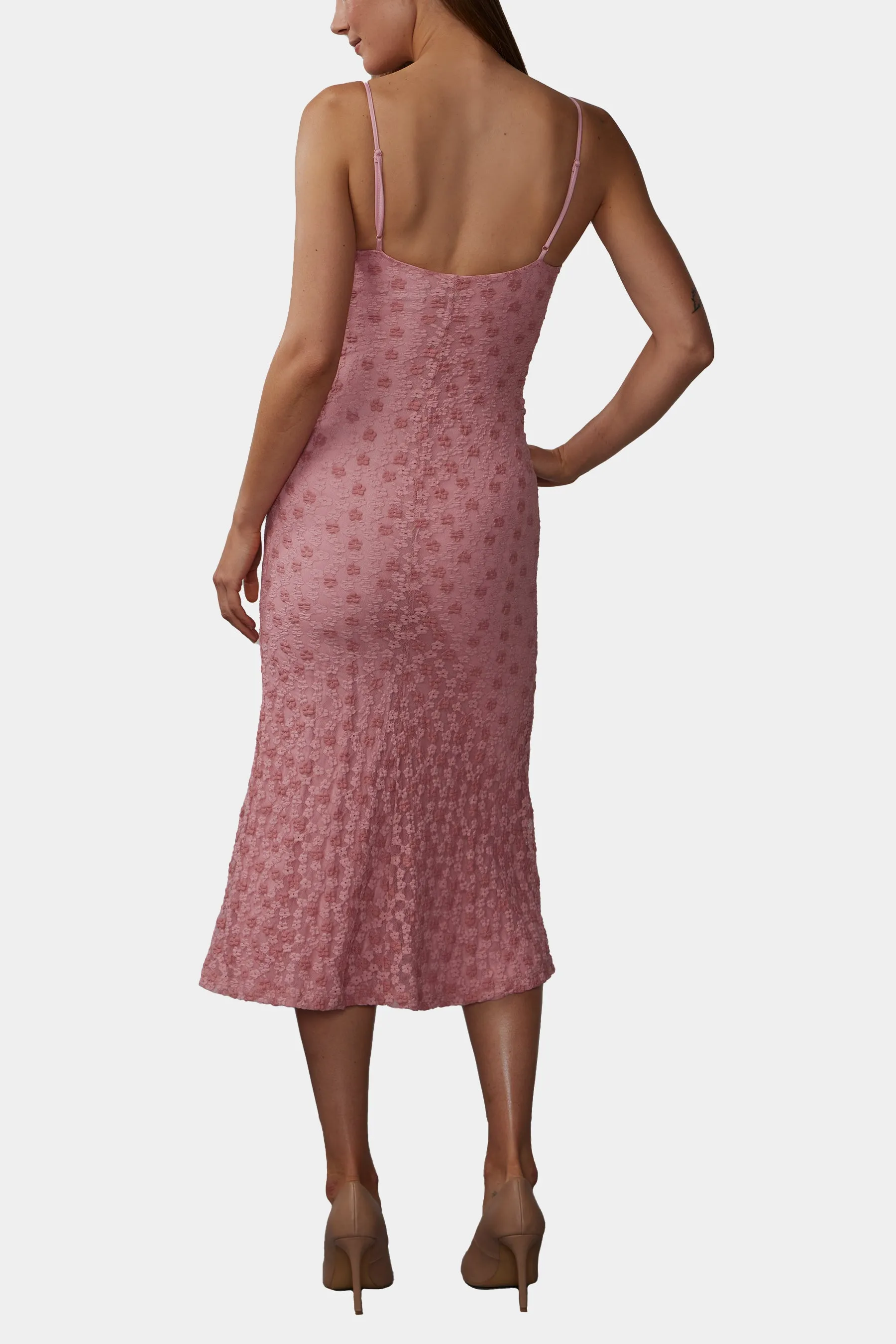 Kiali Mesh Midi Dress sold by Lord & Taylor product image thumbnail 4