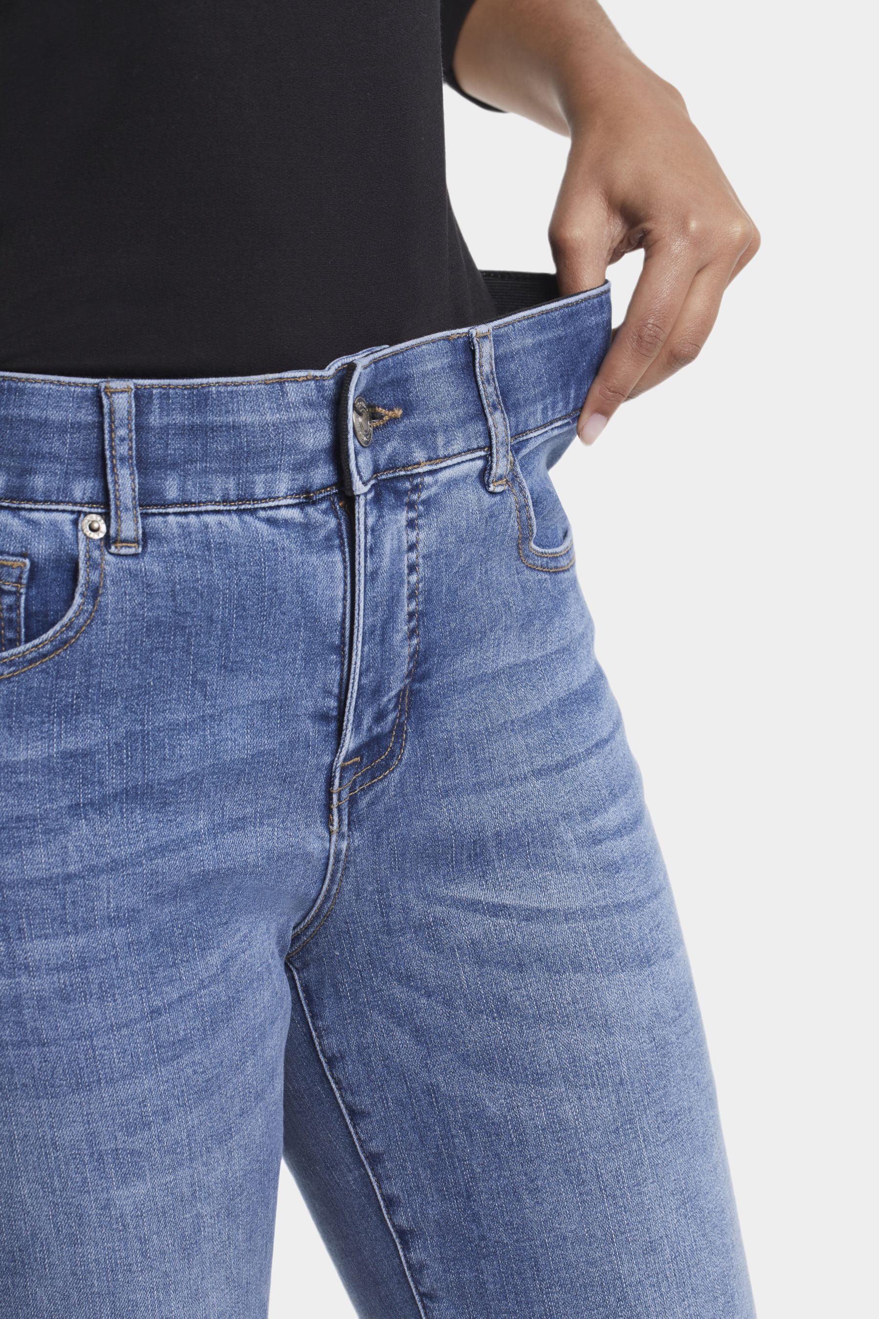 Sophia 5 Pocket Curvy Straight Jeans sold by Lord & Taylor product image thumbnail 2