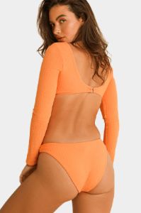 Quinn Knot Detail Cheeky Swim Bikini Bottom - Reef sold by Lord & Taylor