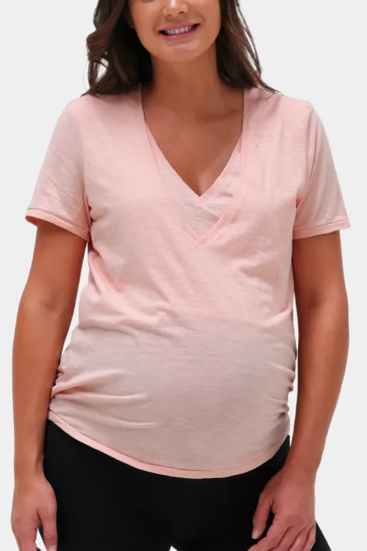 V-Neck Nursing T-Shirt sold by Lord & Taylor