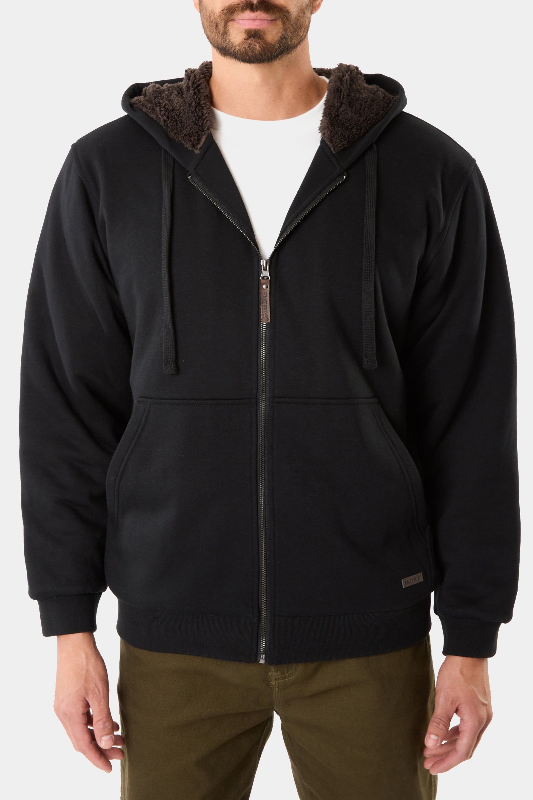 Sherpa-Lined Fleece Jacket sold by Lord & Taylor