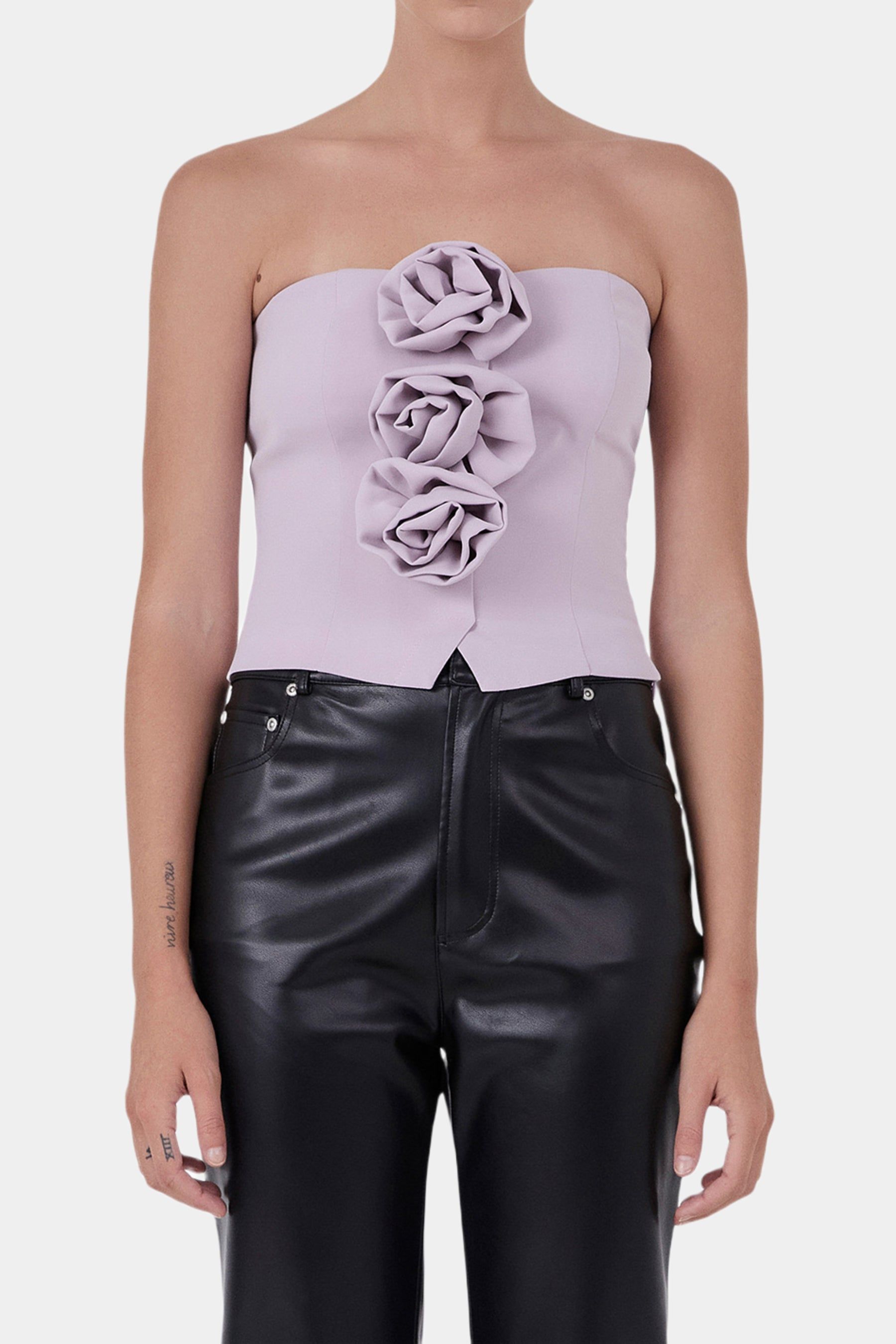 Strapless Rose Top sold by Lord & Taylor product image thumbnail 5