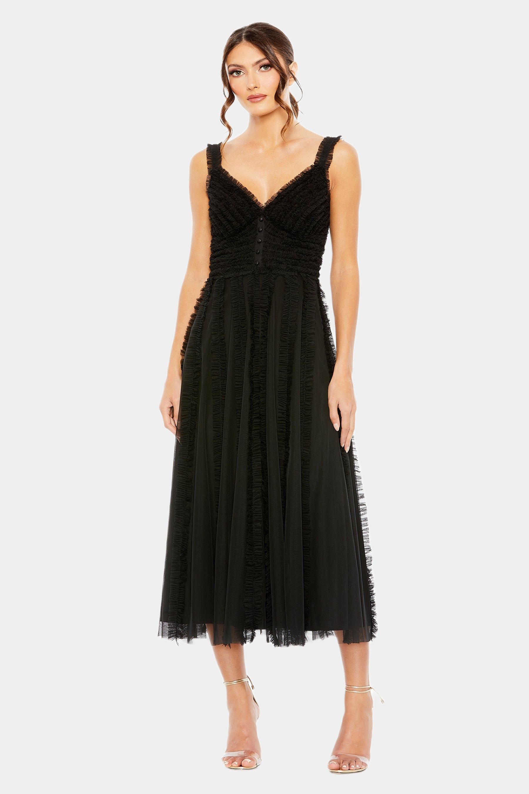 Sleeveless Ruffle Tiered Dress sold by Lord & Taylor
