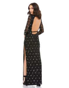 Long Sleeve Sheath Gown sold by Lord & Taylor